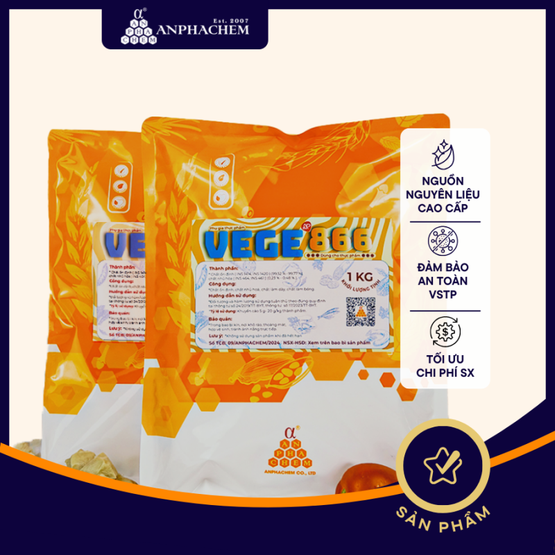 VEGE 866 (Tên cũ: Meatplus 320) – Bột tạo liên kết