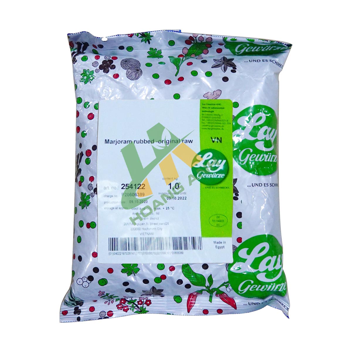 Lá kinh giới tây – Marjoram Rubbed 254122